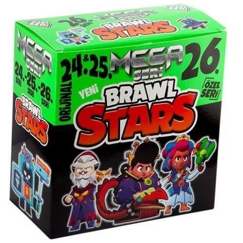 Toptan Oyuncak Brawl Stars 200'Lü Mega Seri 24-25-26