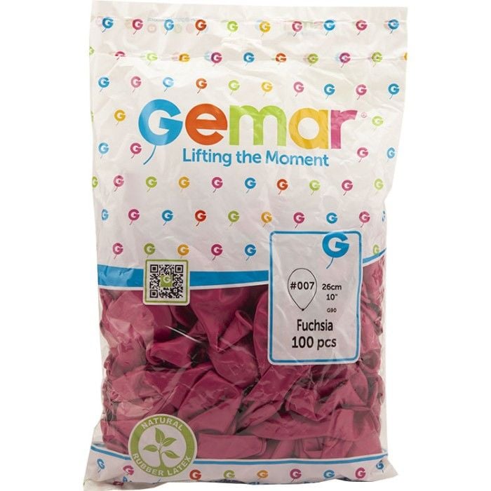 Toptan Balon Gemar 10'' Fuşya