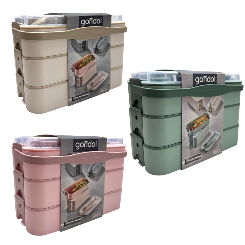 Toptan 3 Katlı Beslenme Kutusu