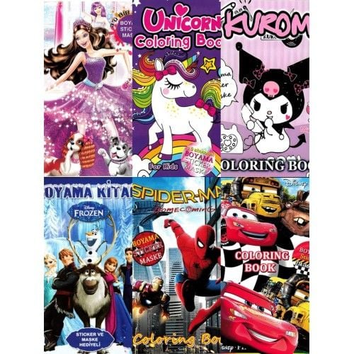 Toptan Boyama Kitabı