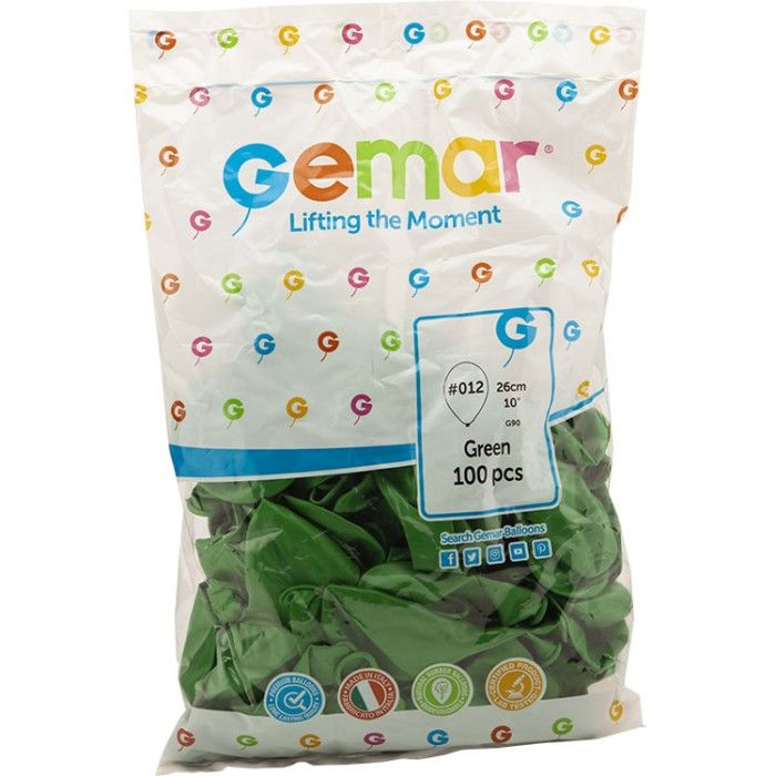 Toptan Balon Gemar 10'' Yeşil