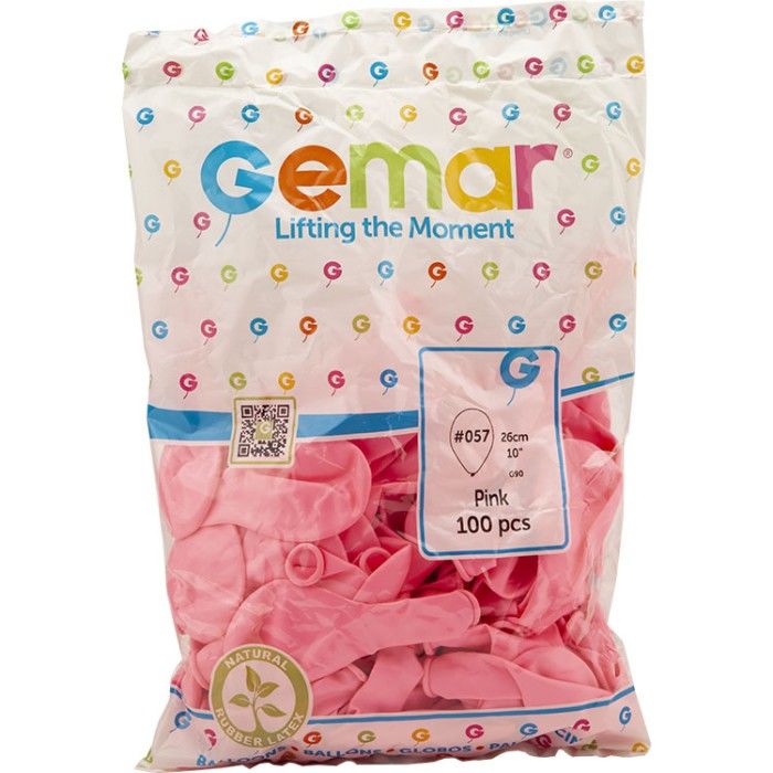 Toptan Balon Gemar 10'' Pembe