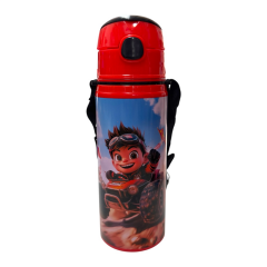 Toptan Mikro Resimli Erkek Aüminyum Matara 600 ML