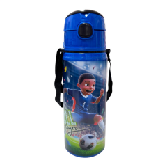 Toptan Mikro Resimli Erkek Aüminyum Matara 600 ML