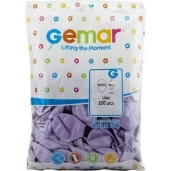 Toptan Balon Gemar 11'' Metalik Lila