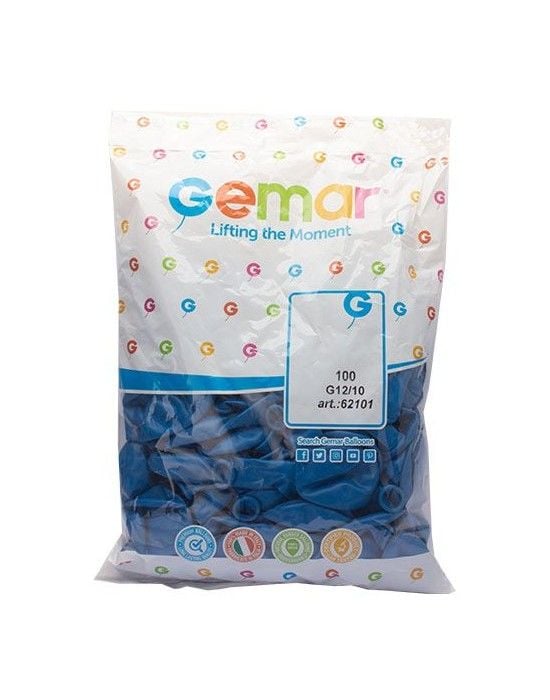 Toptan Balon Gemar Raund Mavi