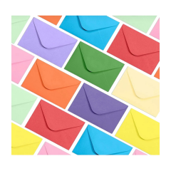 Toptan Mini Renkli Zarf