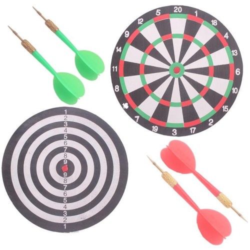 Toptan Oyuncak Çift Taraflı Dart Oyunu 12 İNÇ