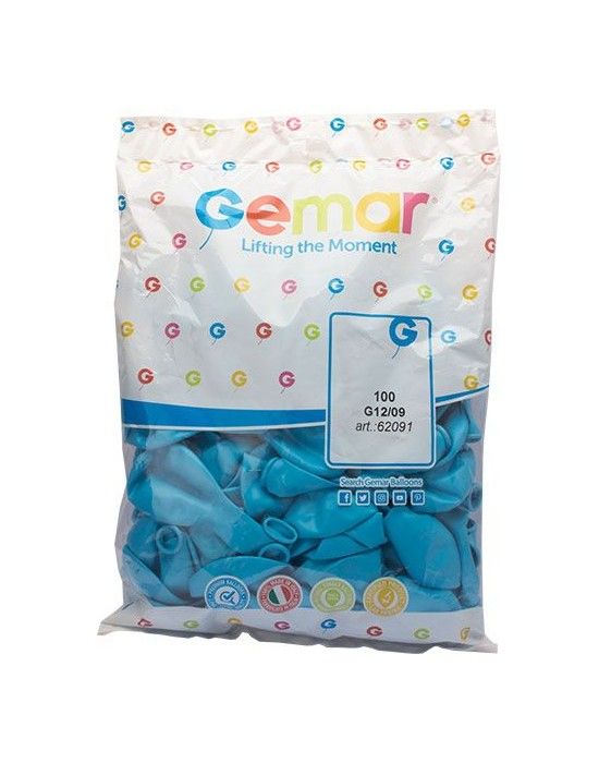 Toptan Balon Gemar Raund Mavi