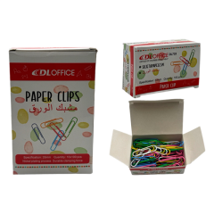 Toptan Renkli Ataç 33 mm 100'lü Kutu