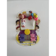 Toptan Oyuncak Çocuklar Bebekli Balonlu Set