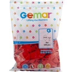 Toptan Balon Gemar Raund Kırmızı