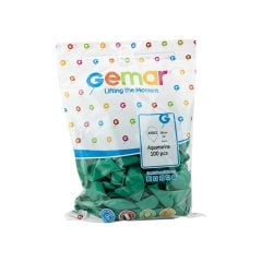 Toptan Balon Gemar 11'' Metalik Su Yeşili