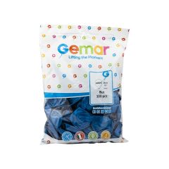 Toptan Balon Gemar 11'' Metalik Mavi
