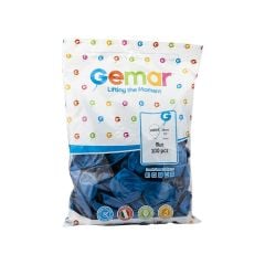 Toptan Balon Gemar 11'' Metalik Mavi