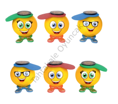 Toptan Çim Adam Şapkalı Sticker Model