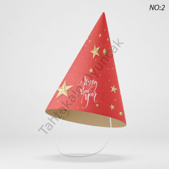 Toptan Yılbaşı Lüks Karton Şapka