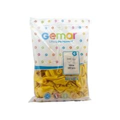 Toptan Balon Gemar 11'' Metalik Sarı