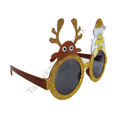 Toptan Parti Gözlük Rudolph & Santa