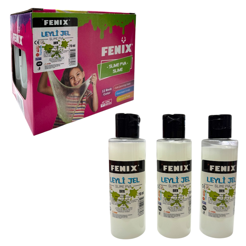 Toptan Fenix Leyli 70ml Sıvı Borax 12'li Paket