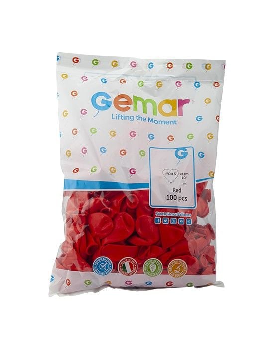 Toptan Balon Gemar Kırmızı Kalp Balon