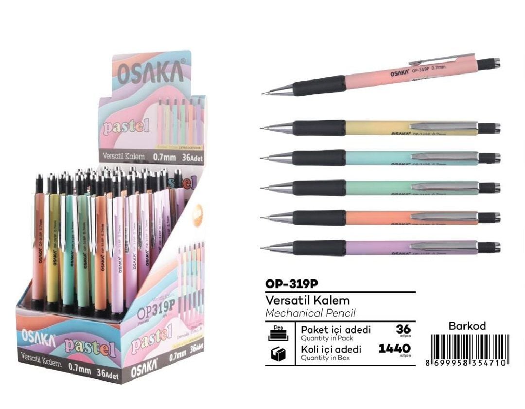 Toptan Versatil Kalem Osaka OP319p