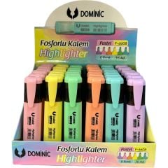 Toptan Fosforlu Kalem Makaron Renkli Highlighter