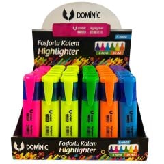 Toptan Fosforlu Kalem Renkli Highlighter