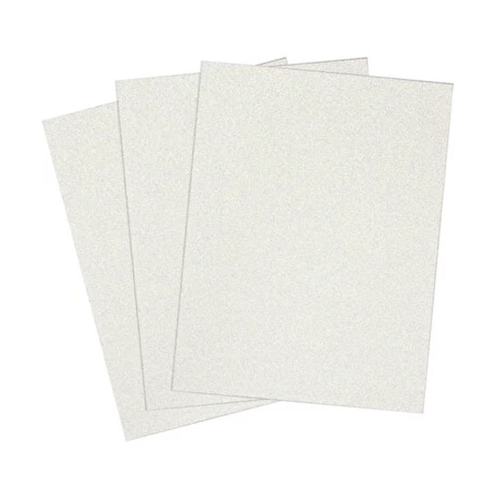 Toptan Eva Tabaka 10\'lu 50x70 Simli Beyaz