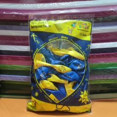 Toptan Atom Balon Taraftar Sarı Lacivert