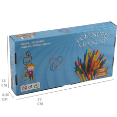 Toptan Mavi Kutuda Eğlenceli Çubuklar