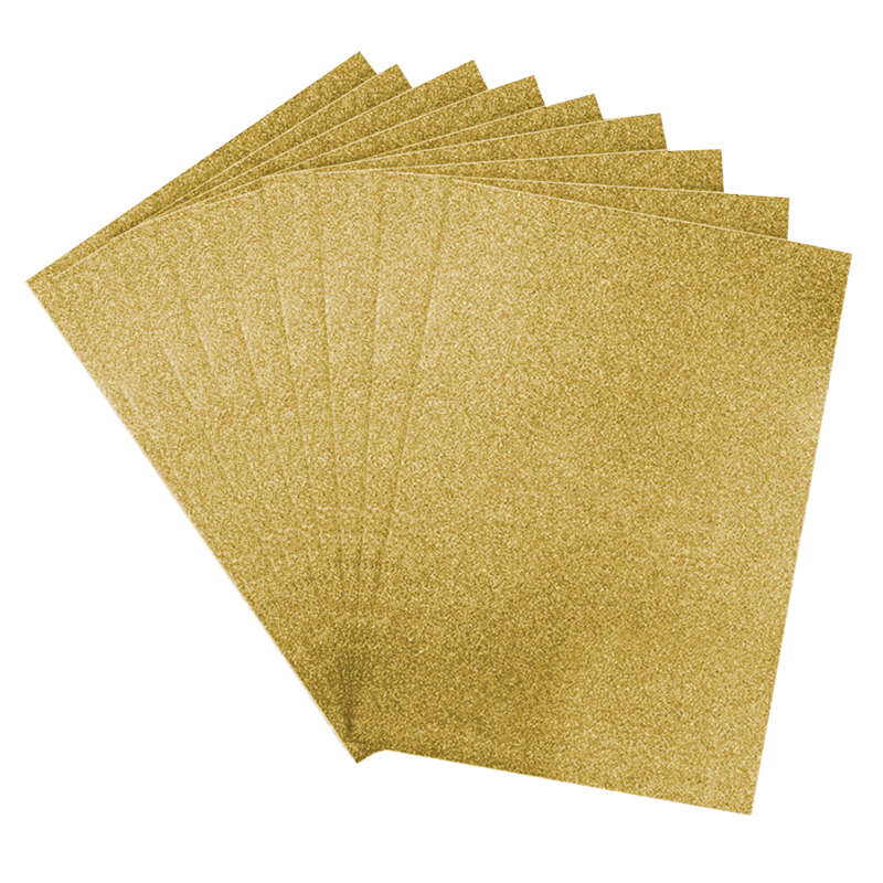 Toptan Eva Tabaka 10\'lu 50x70 Simli Altın