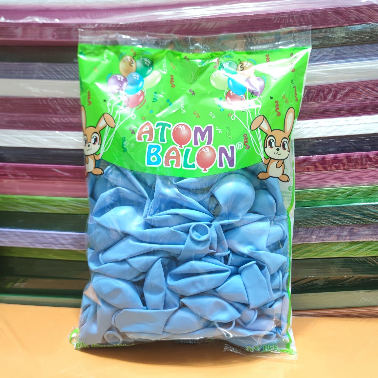 Toptan Atom Balon Açık Mavi