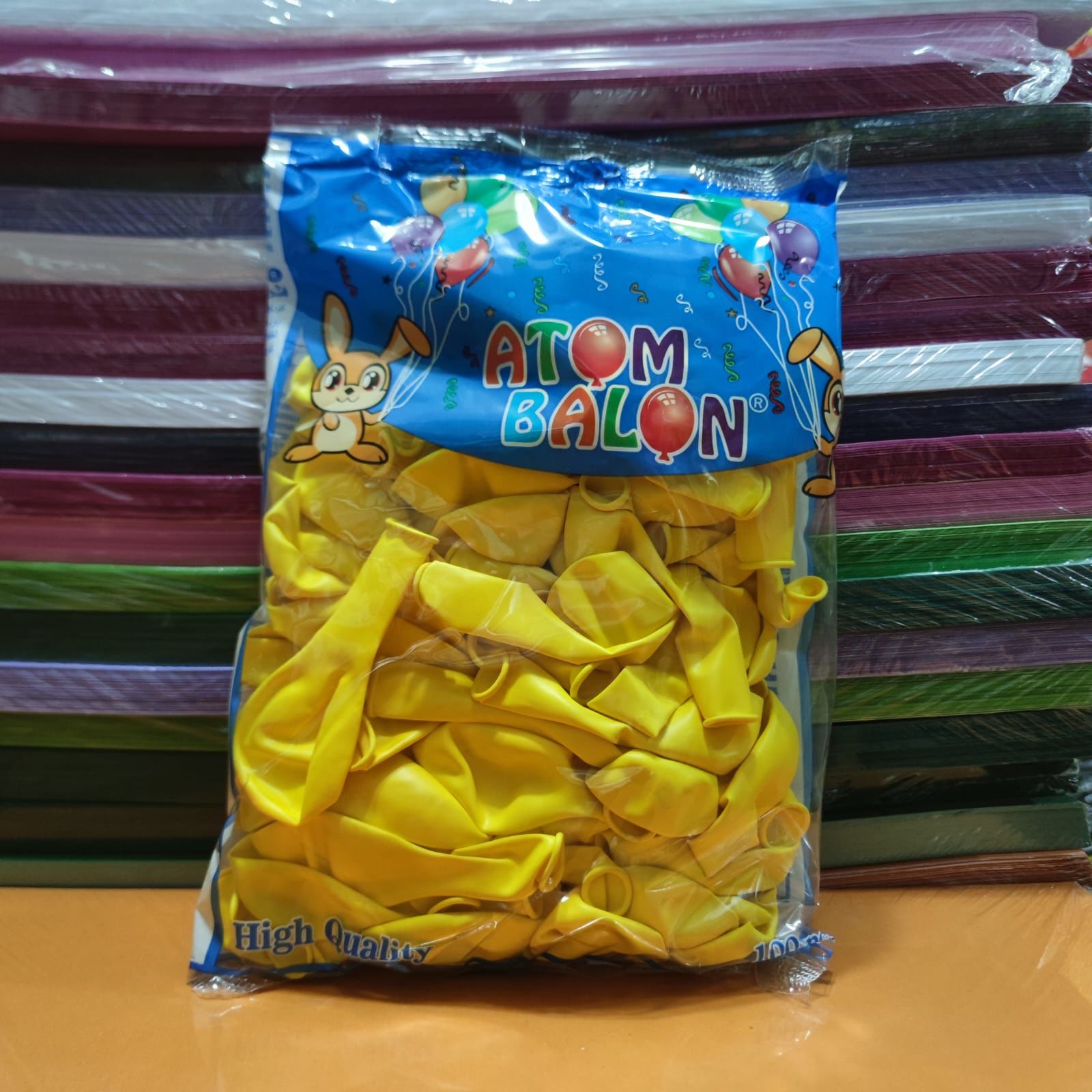 Toptan Atom Balon Sarı