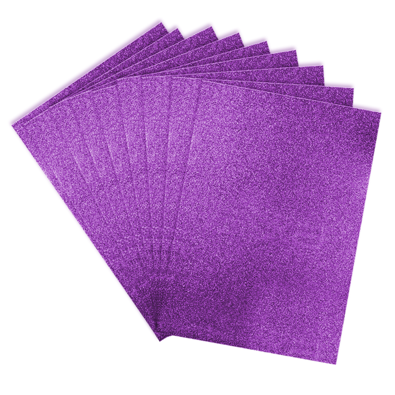 Toptan Eva Tabaka 10\'lu 50x70 Simli Mor
