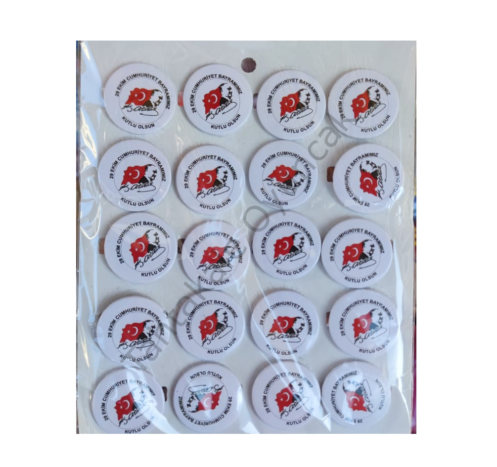 Toptan 29 Ekim Rozeti