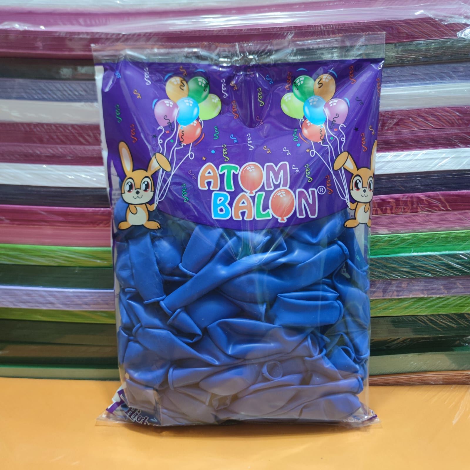 Toptan Atom Balon Mavi