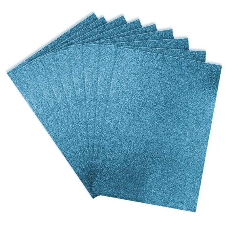 Toptan Eva Tabaka 10\'lu 50x70 Simli Mavi