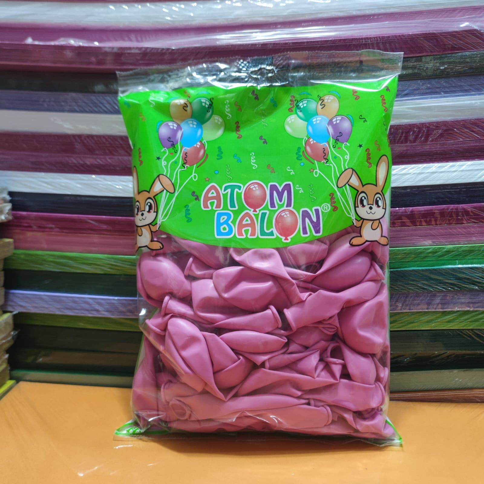 Toptan Atom Balon Pembe