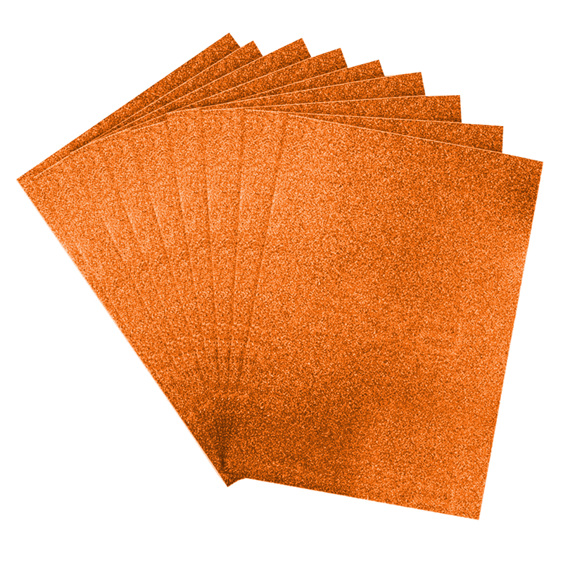 Toptan Eva Tabaka 10\'lu 50x70 Simli Turuncu