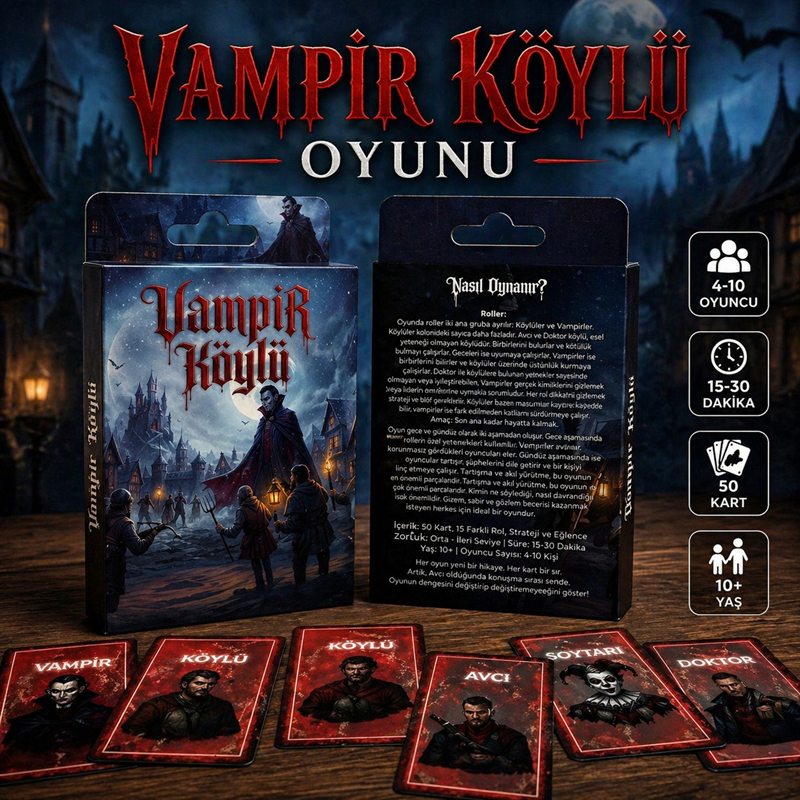 Toptan Vampir Köylü Oyunu