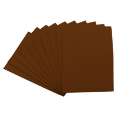 Toptan Eva Tabaka 10\'lu 50x70 Kahverengi
