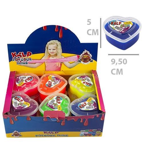 Toptan Oyuncak Kalp Slime