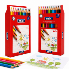 Toptan Trix Uzun Kuru Boya - 12 Renk
