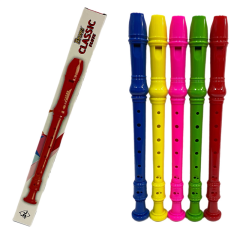 Toptan Brons Classic Renkli Blok Flüt