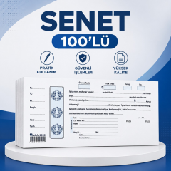 Toptan Senet Koçanı 100'Lü