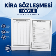 Toptan Kira Sözleşmesi 100'Lü