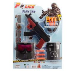 Toptan Oyuncak Kartela Polis Set