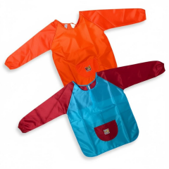 Toptan Çocuk Boyama Önlüğü - 4/5/6 Beden Karışık Renkler