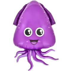 Toptan Folyo Balon Gülen Ahtapot